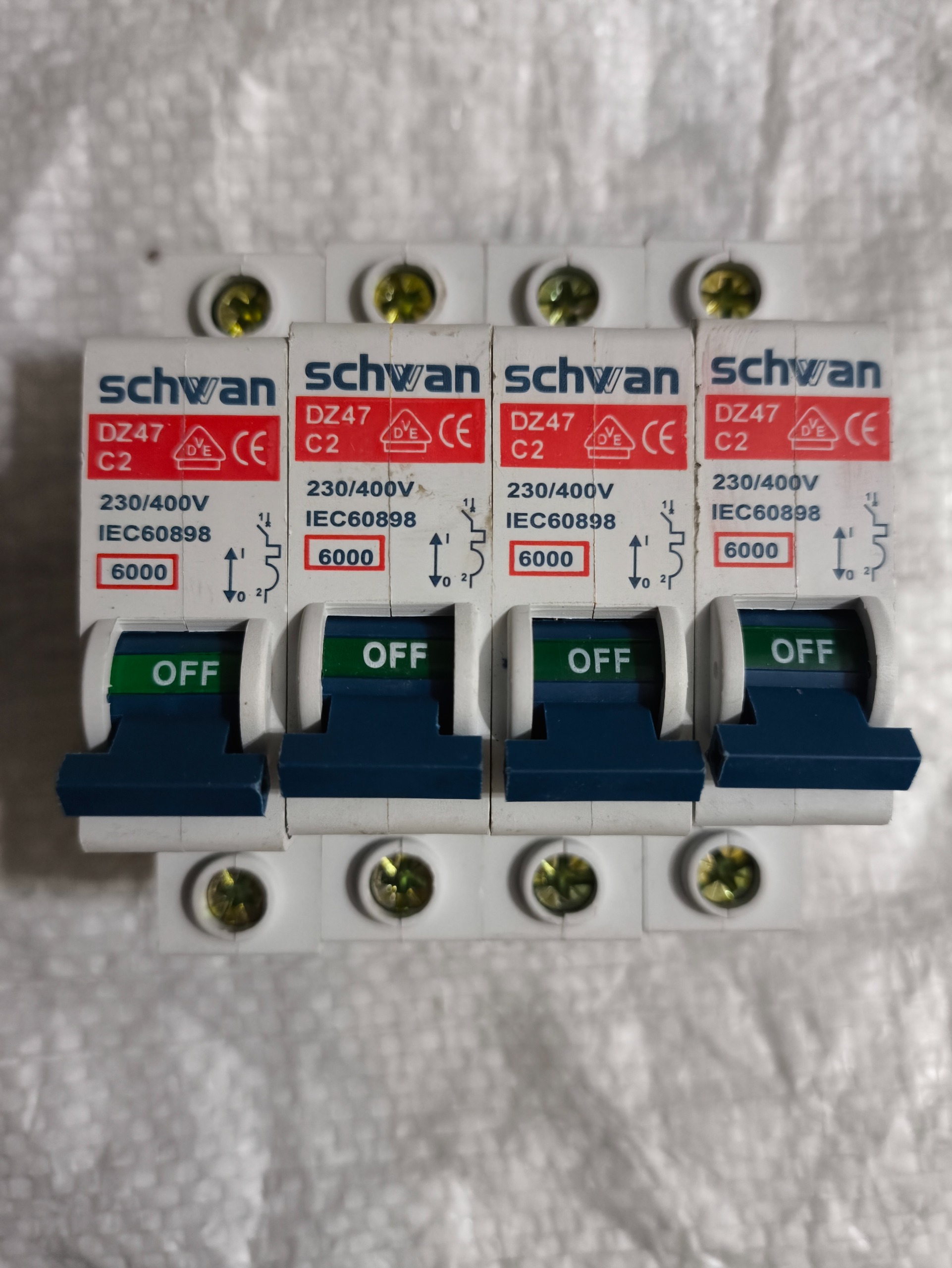 کلید فیوز مینیاتوری 2آمپر