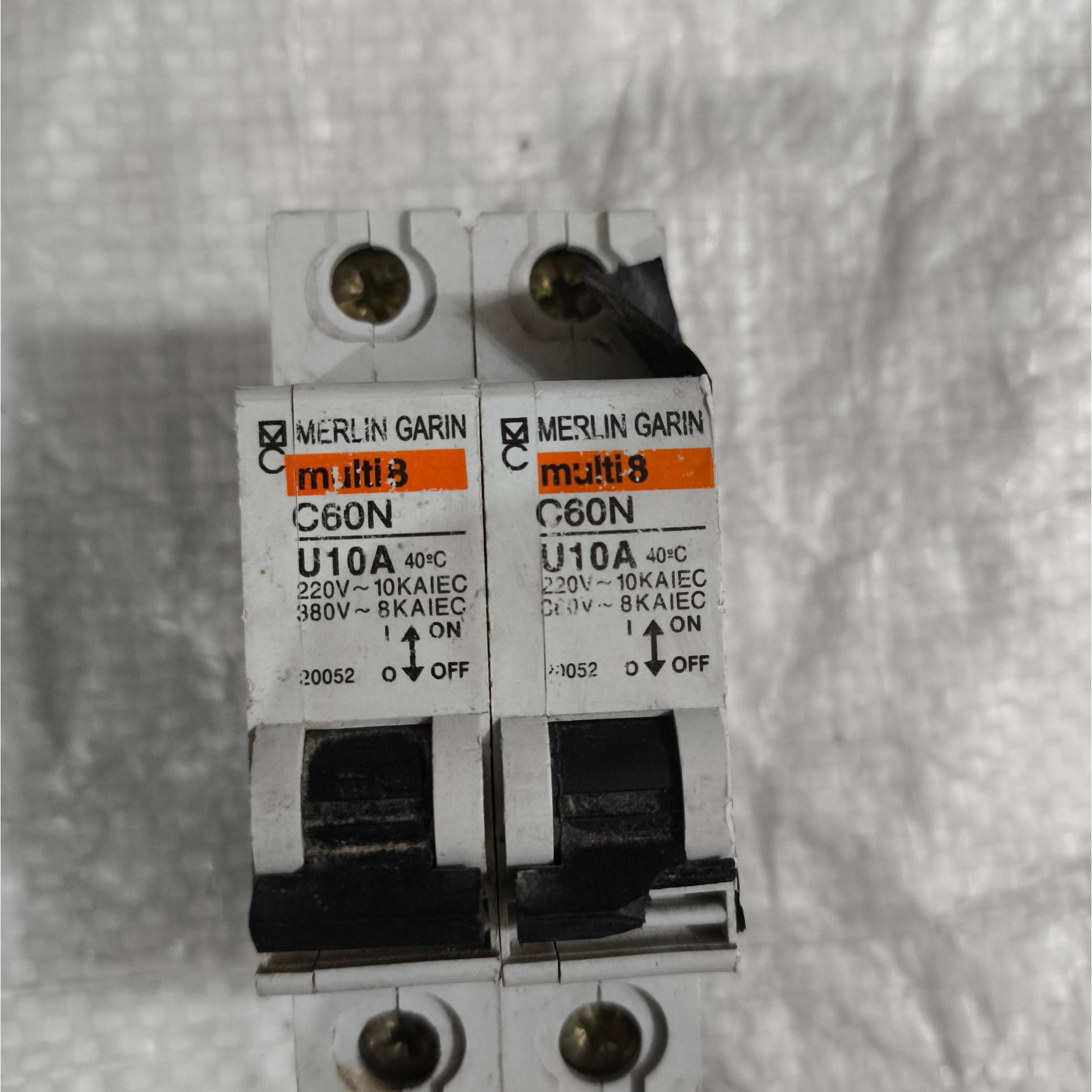 کلید فیوز مینیاتوری 2پل 10آمپر