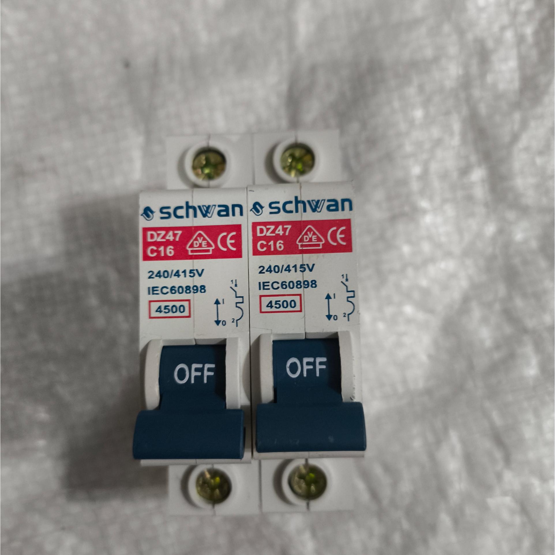 کلید فیوز مینیاتوری تک فاز 16آمپر