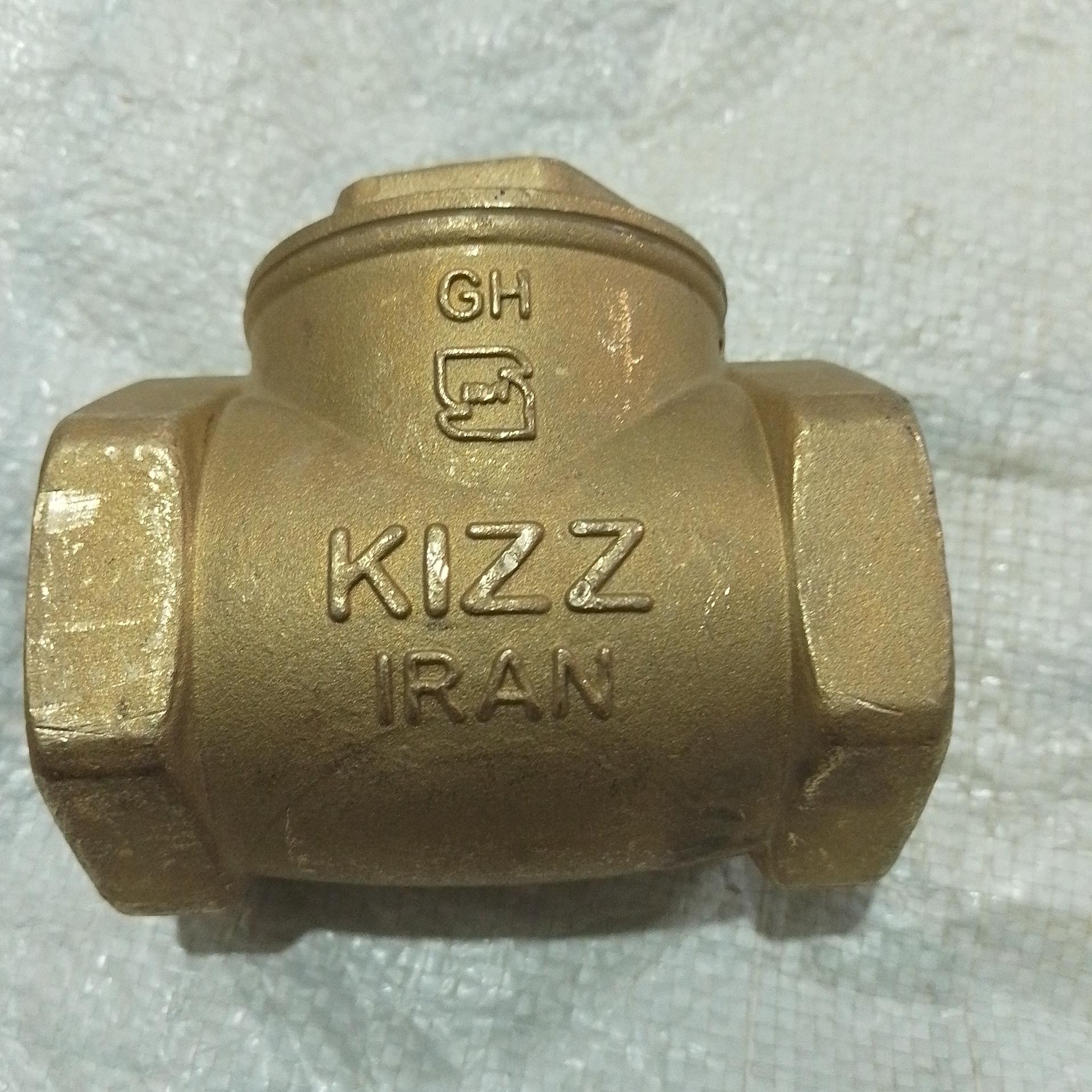 شیر یک طرفه برنجی کیز ایران