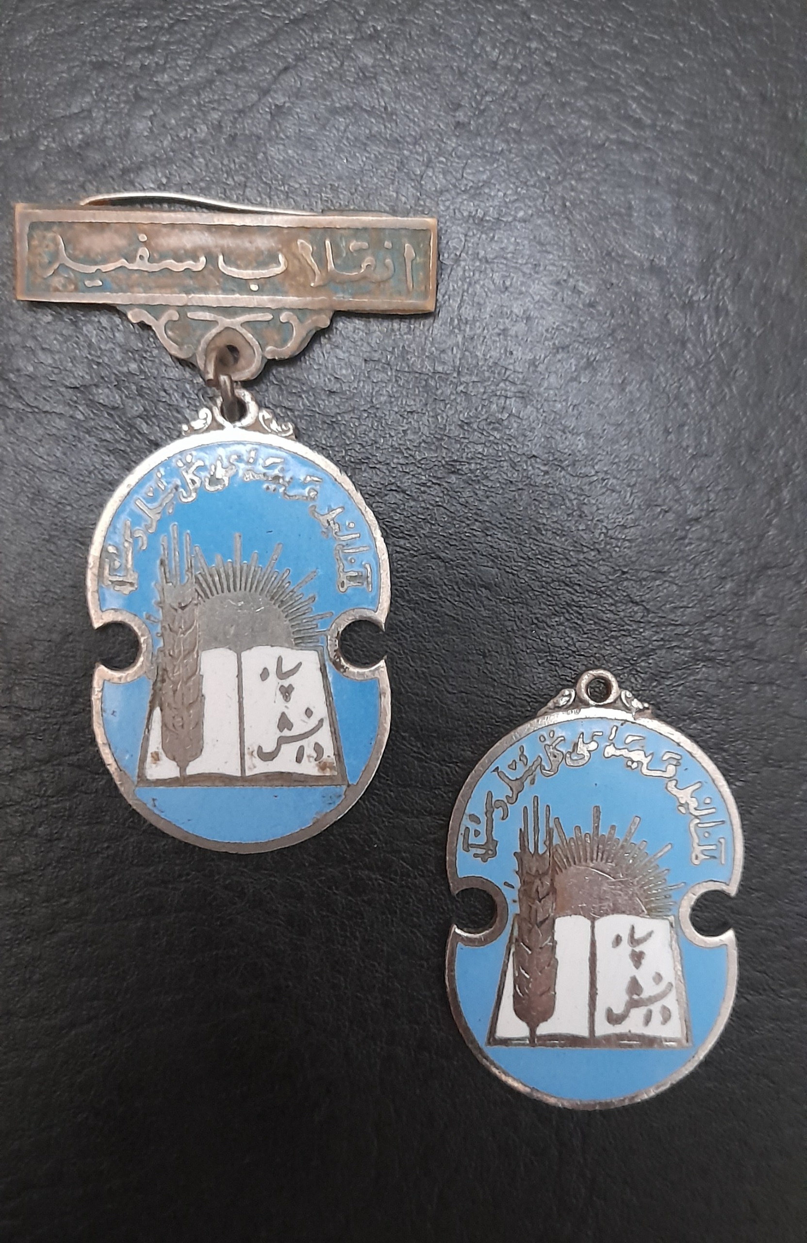 دوعدد مدال سپاه دانش