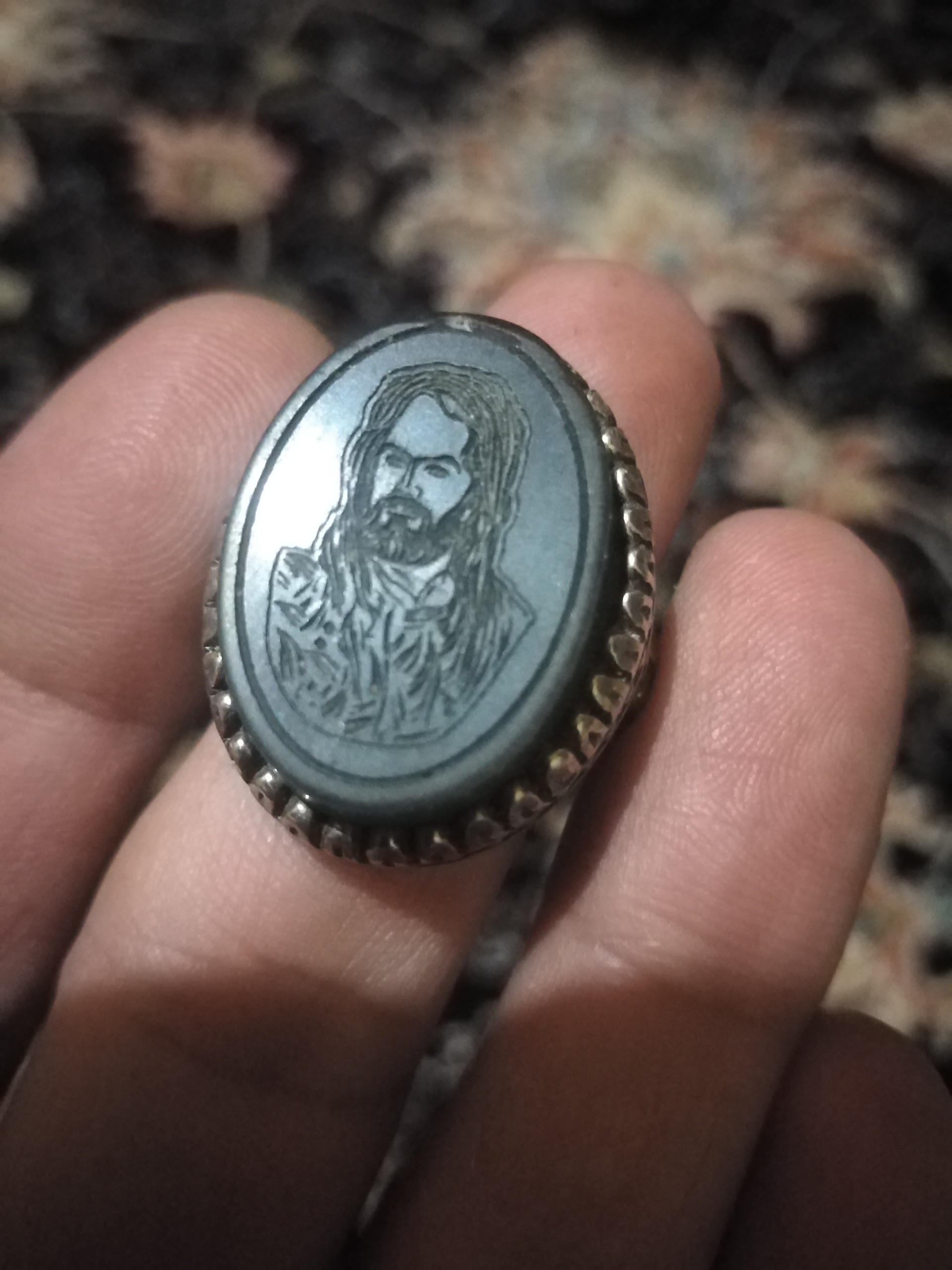 انگشتربینظیریشم شمایل امام حسین ع