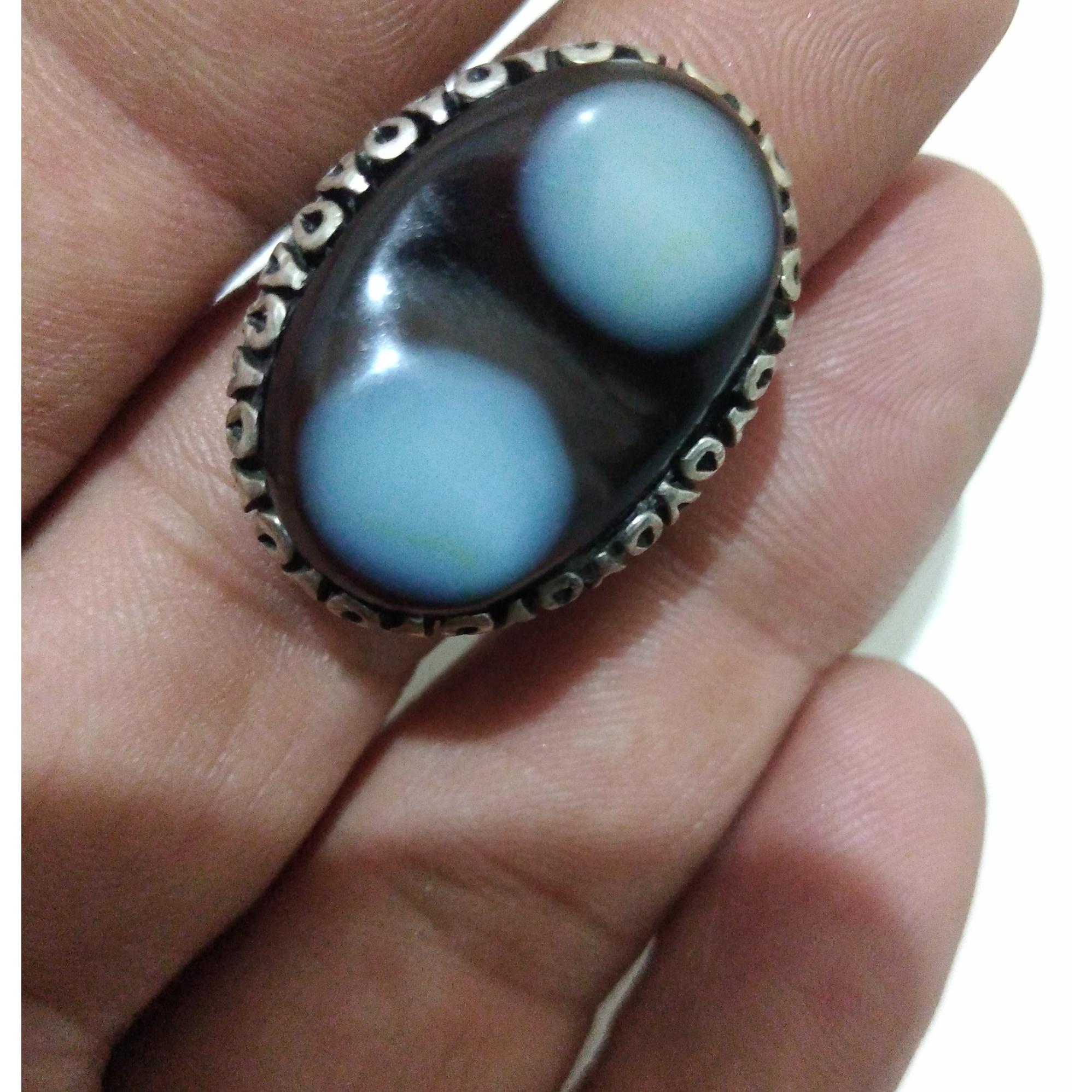 انگشتر نقره925قدیمی هبهاب دوکوهان