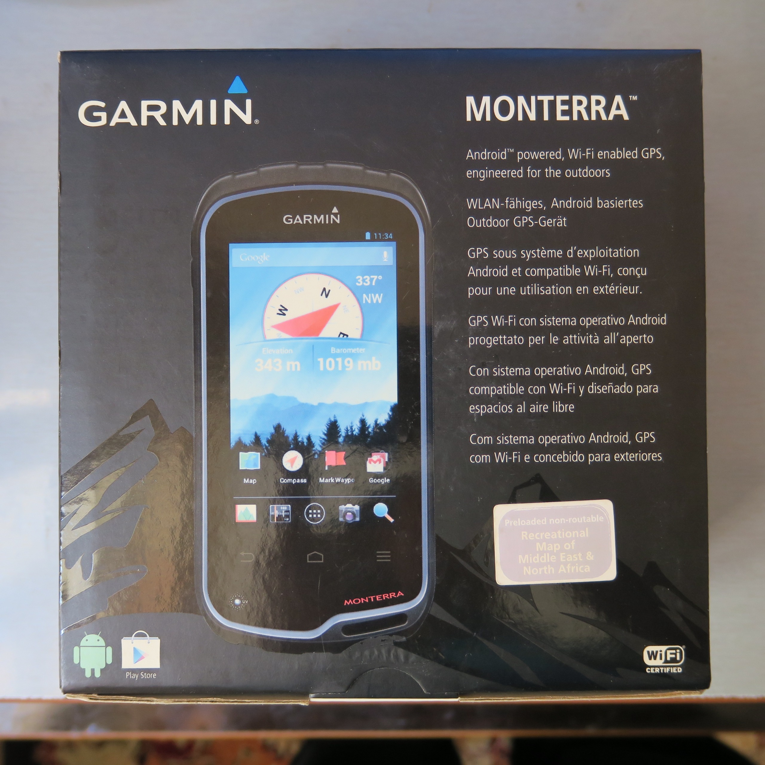 GPS GARMIN MONTERRA