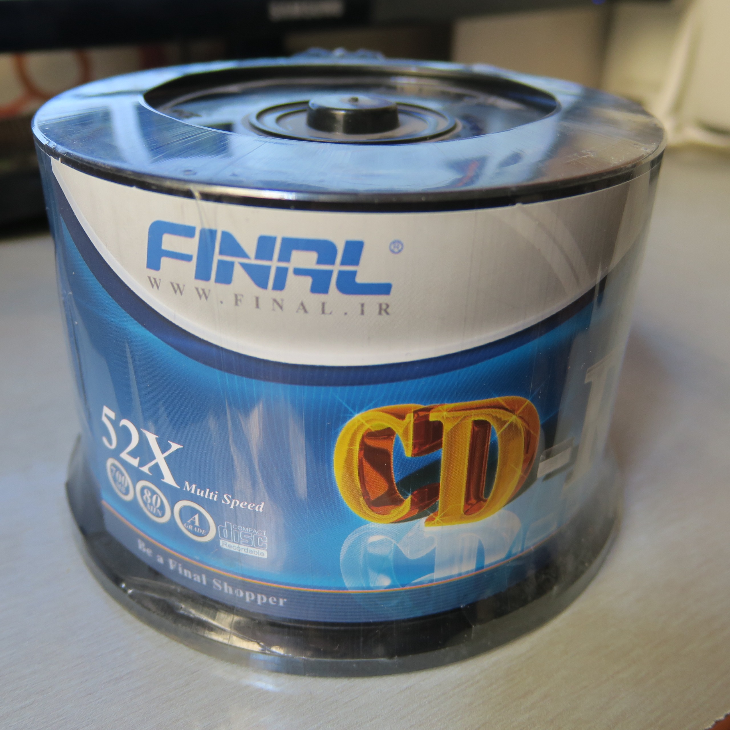 سی دی خام فینال بسته 50 عددی