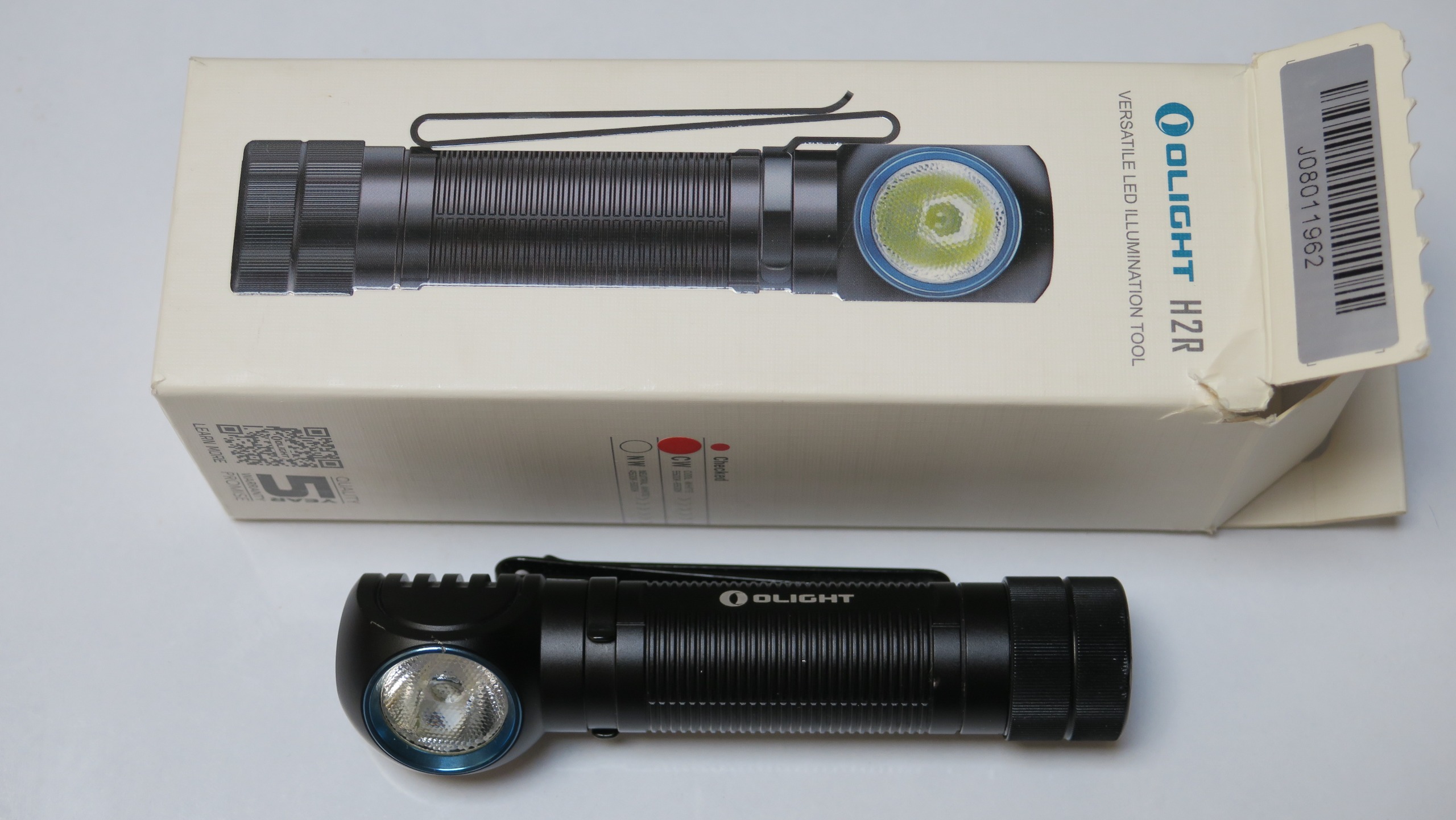 چراغ پیشانی قابل شارژ اولایت H2R