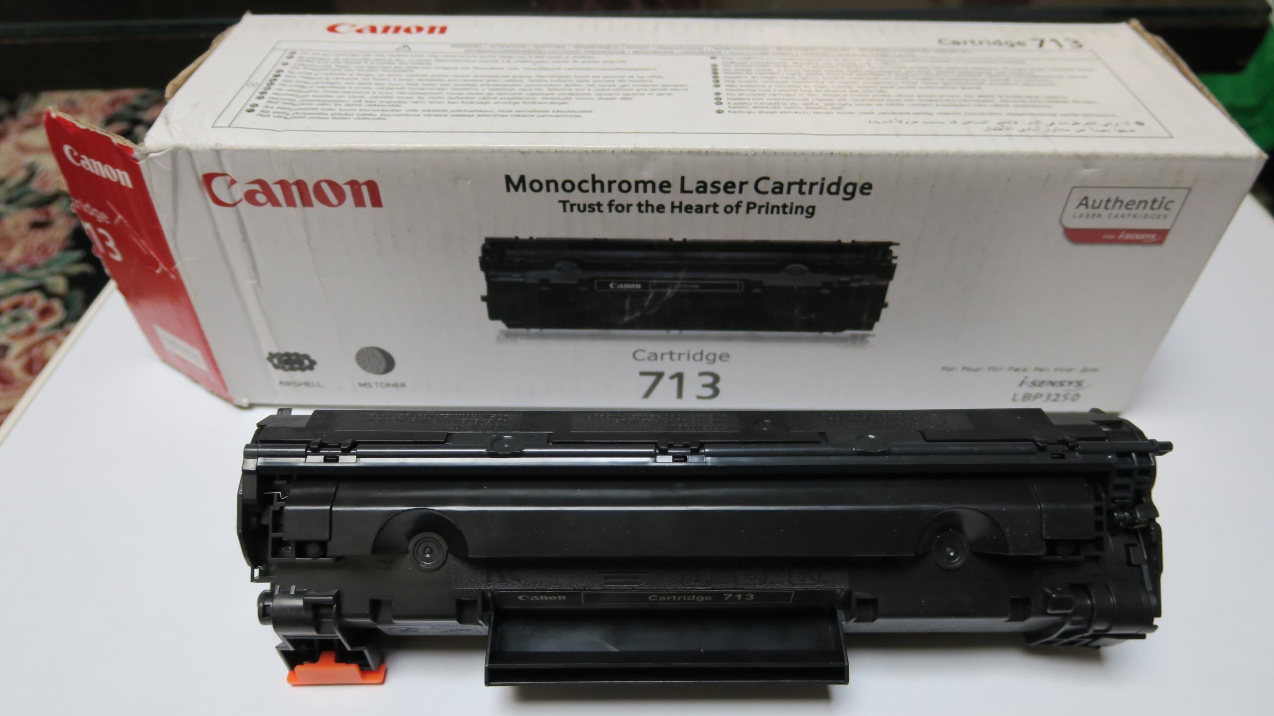 کارتریج Canon - 713 مناسب برای شارژ کردن