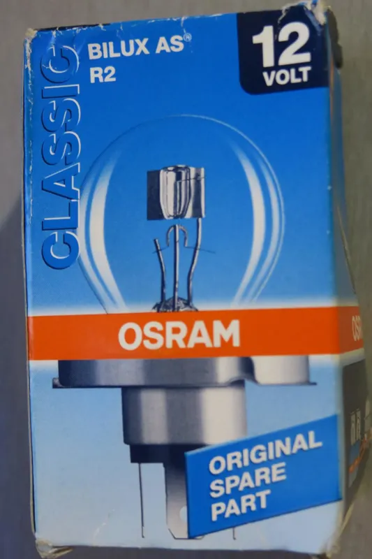 لامپ گازی حبابی گرد 12 ولت