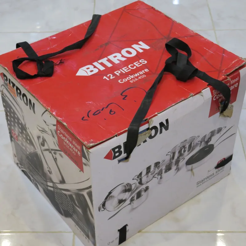 مجموعه کارتن خالی سری قابلمه BITRON