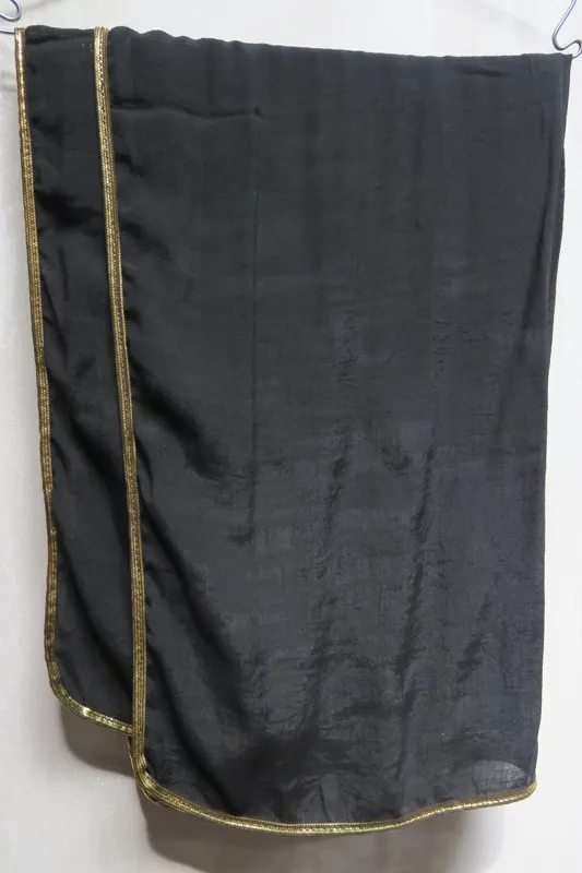 شال مشکی مجلسی