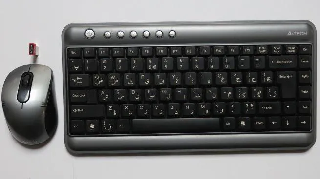 موس و کیبورد A4TECH (صفحه کلید فارسی)