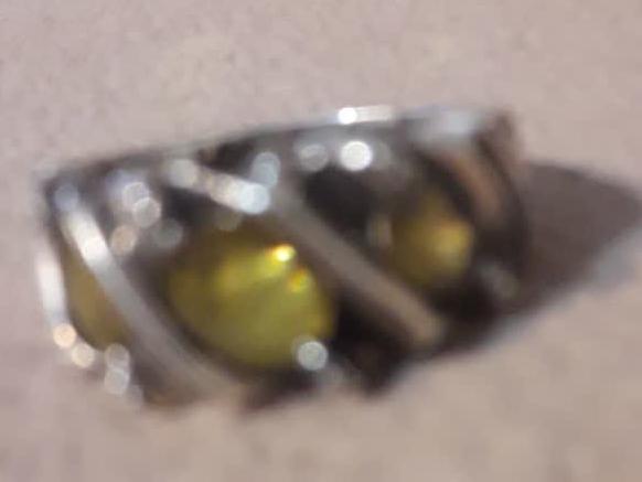 انگشتر خاص سه نگین یاقوت رکاب نقره 925 سنگین