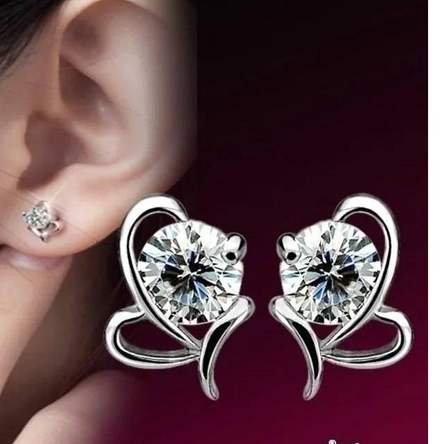 گوشواره نقره بلژیکی