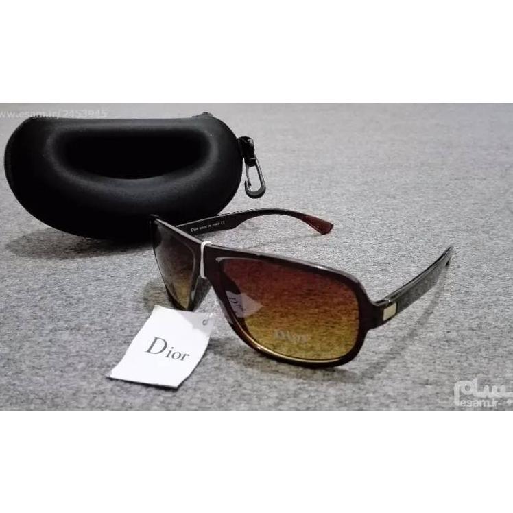 عینک آفتابی قهوه ای dior 2014-16 brown