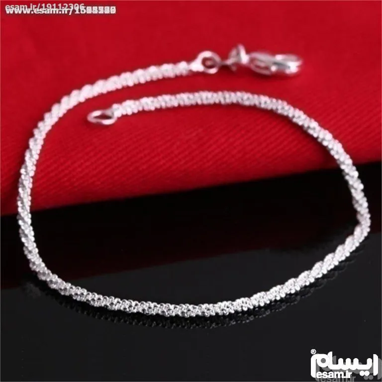 دستبند نقره ایتالیایی