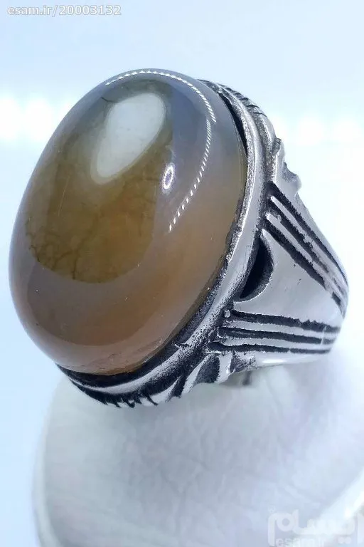 انگشتر عقیق شجری ناب