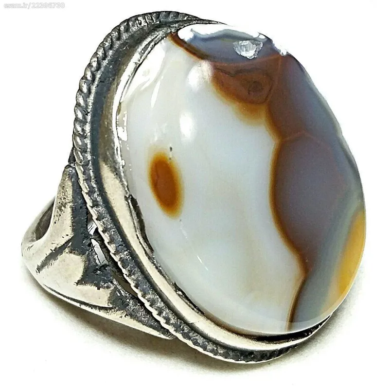 انگشتر غول جزع سلطانی