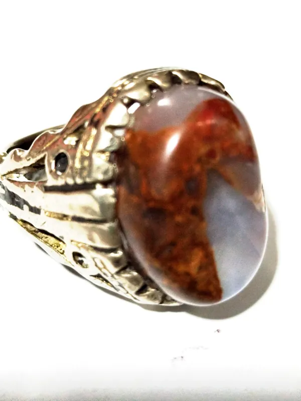 انگشتر حجرالدم سنگ خون باخواص درمانی