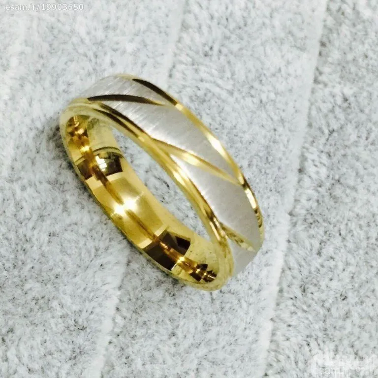 حلقه لوکس کانادایی با روکش طلای 24 عیار