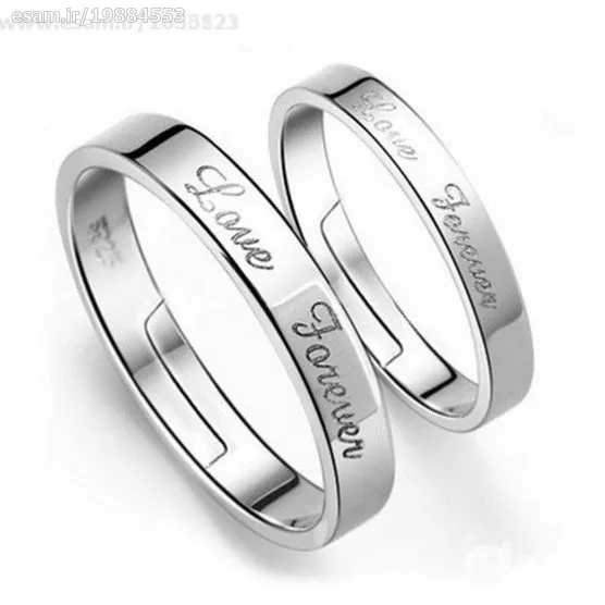 ست (2 عدد) انگشتر نقره ایتالیایی