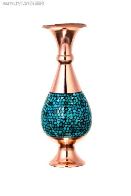 گلدان فیروزه کوبی 16سانتی
