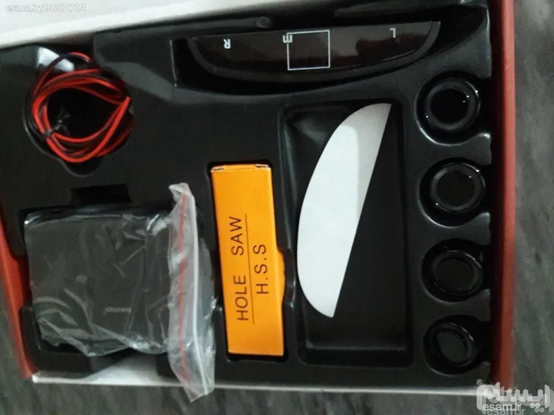 4 عدد سنسور دنده عقب و 1مته برش مارک تاماراک