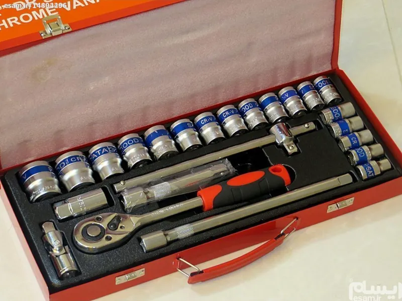 مجموعه 24 عددی آچار و سری بکس ساتاگود مدل G-10038