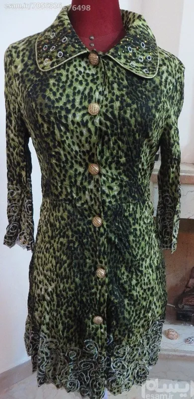 مانتو خارجی مجلسی زنانهNice Moda/اصل - سایز XXL