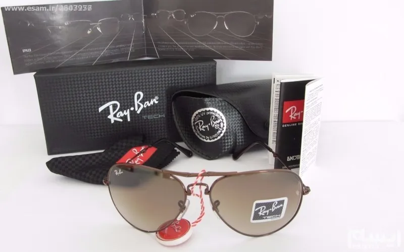 عینک تاشوی،Rayban لنز Anti-reflective and UV400x