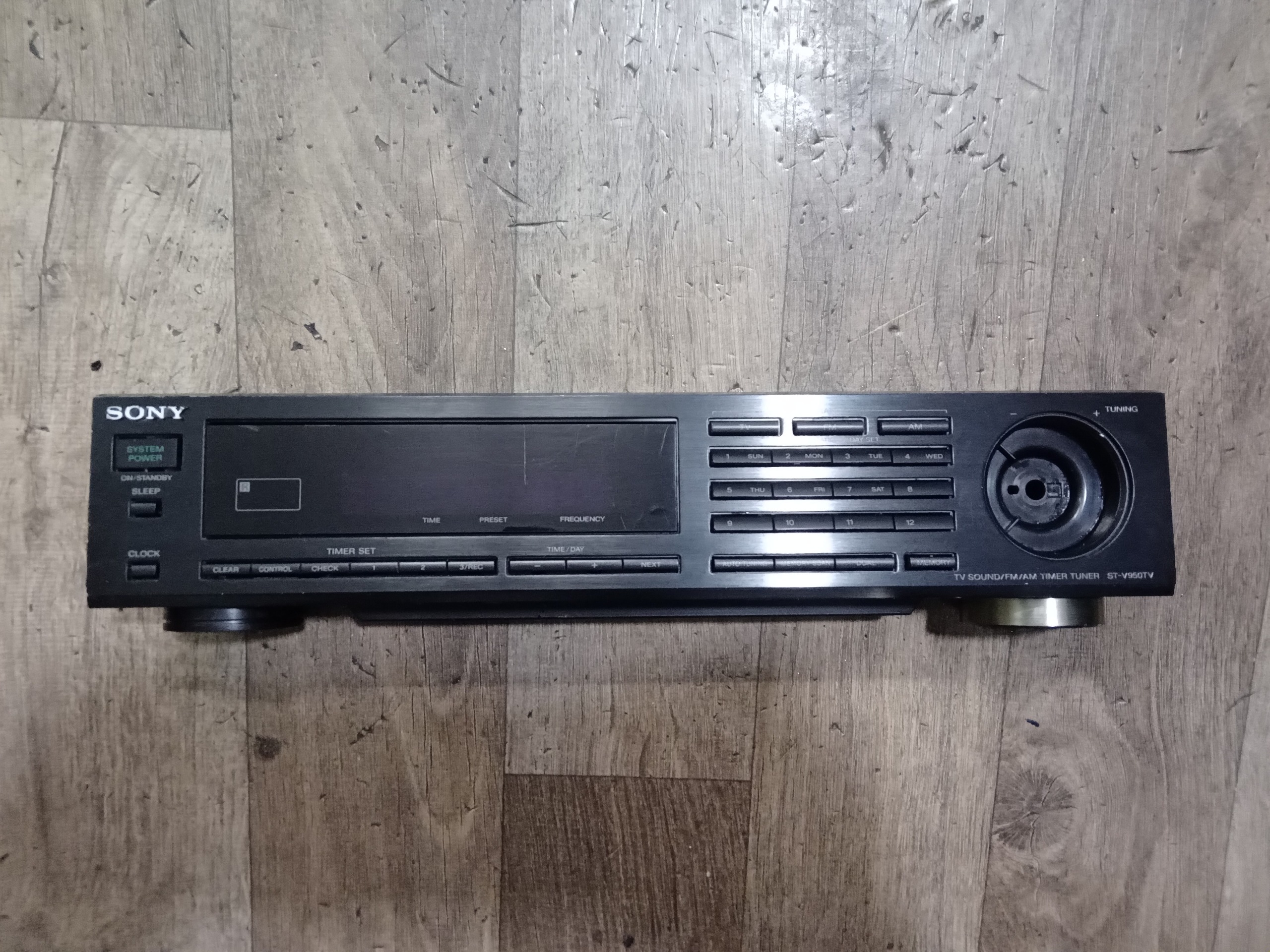 پانل طبقه رادیو tuner سونی LBT950