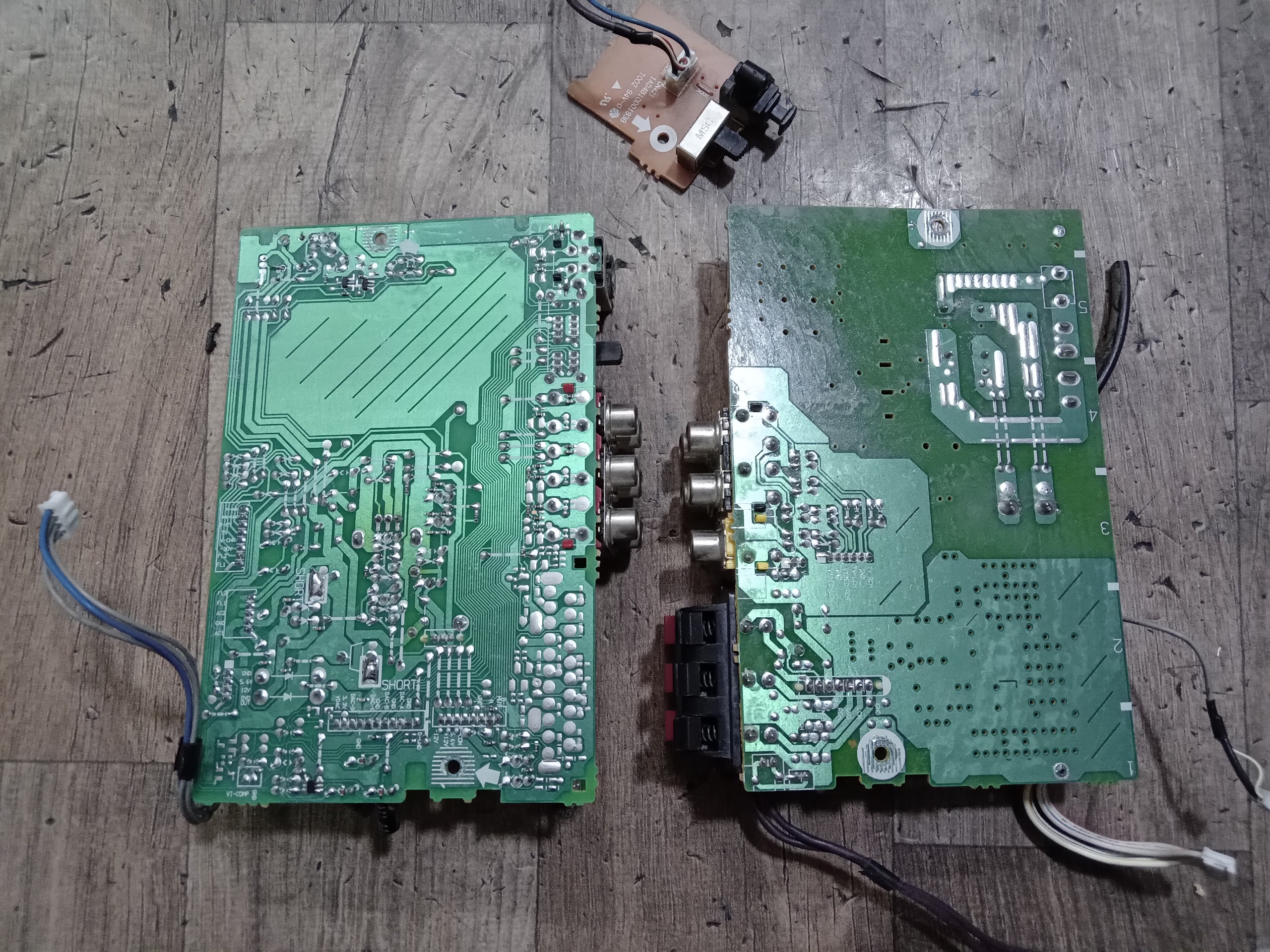 دو عدد برد ژاپنی اسپیکر sanyo
