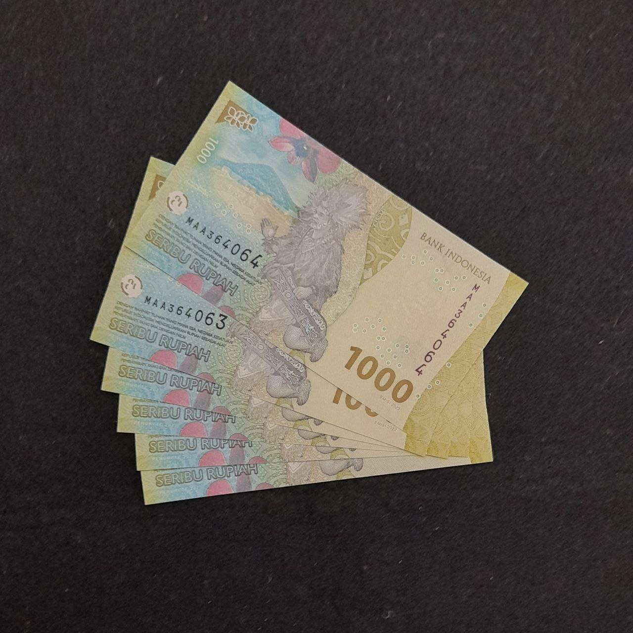 جفت اسکناس 1000 اندونزی