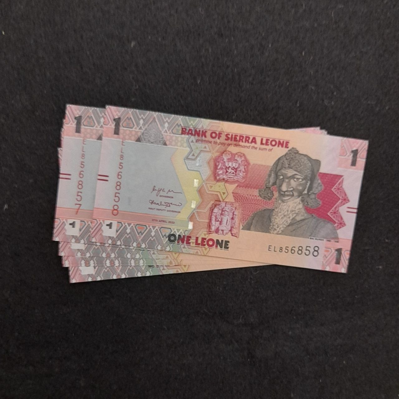 جفت اسکناس 1 سیرالئون