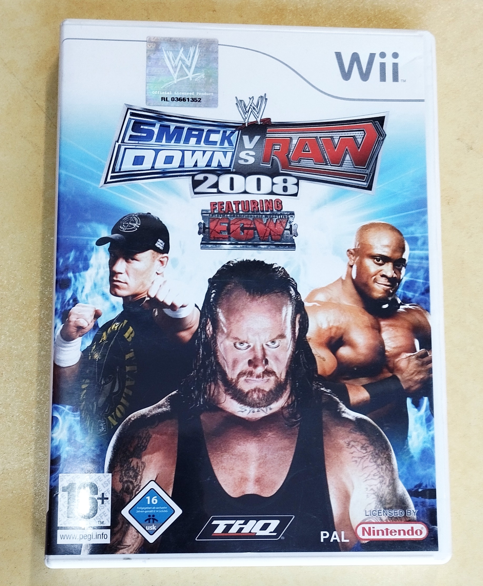 نینتندو وی Nintendo Wii Smack Down Raw 2008