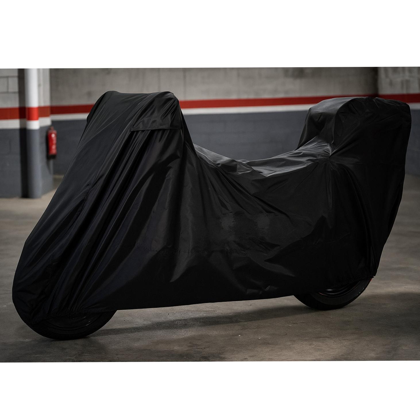 چادر موتورشهری باکس دار برزنتی ضدآب