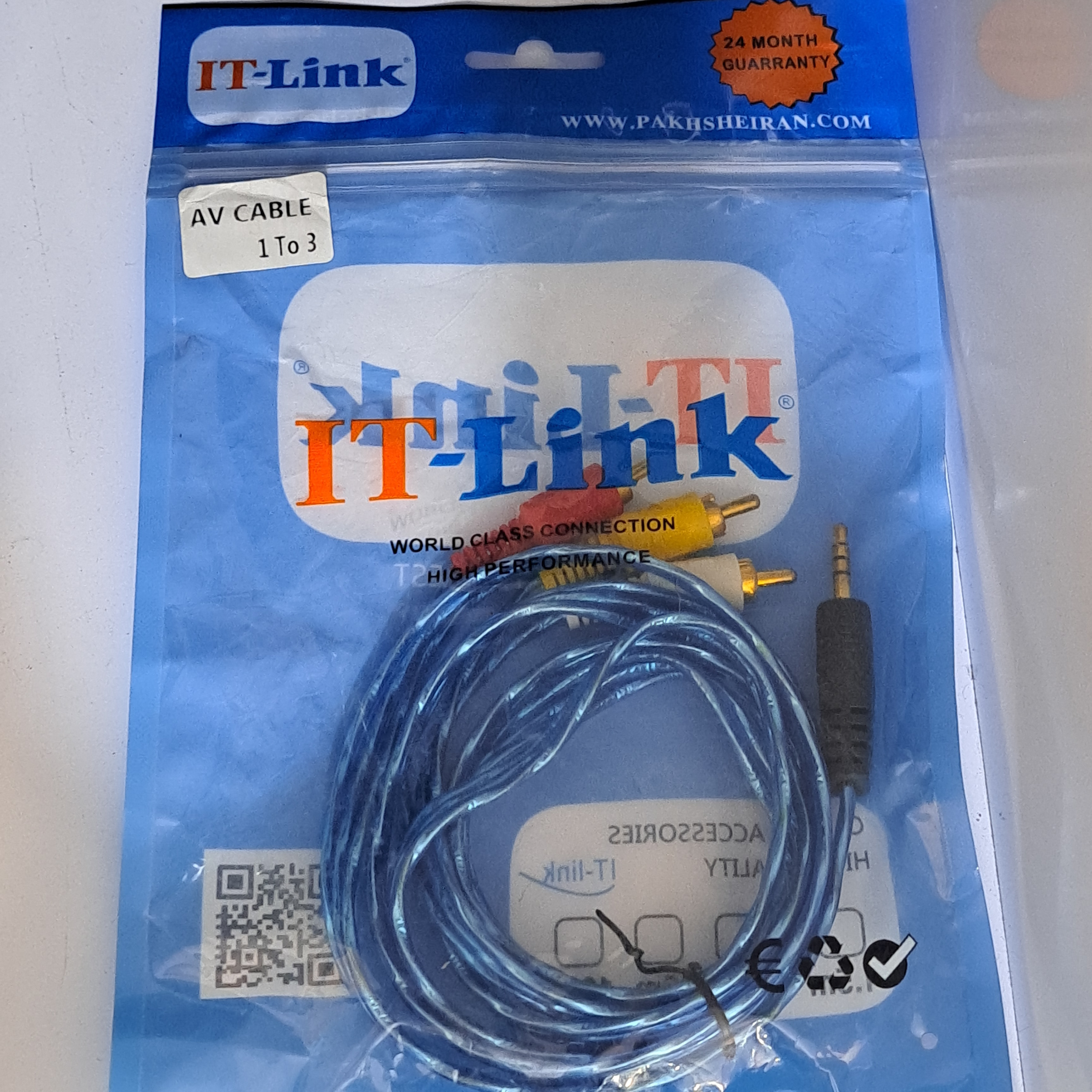 کابل ای وی 1 به 3 it-link