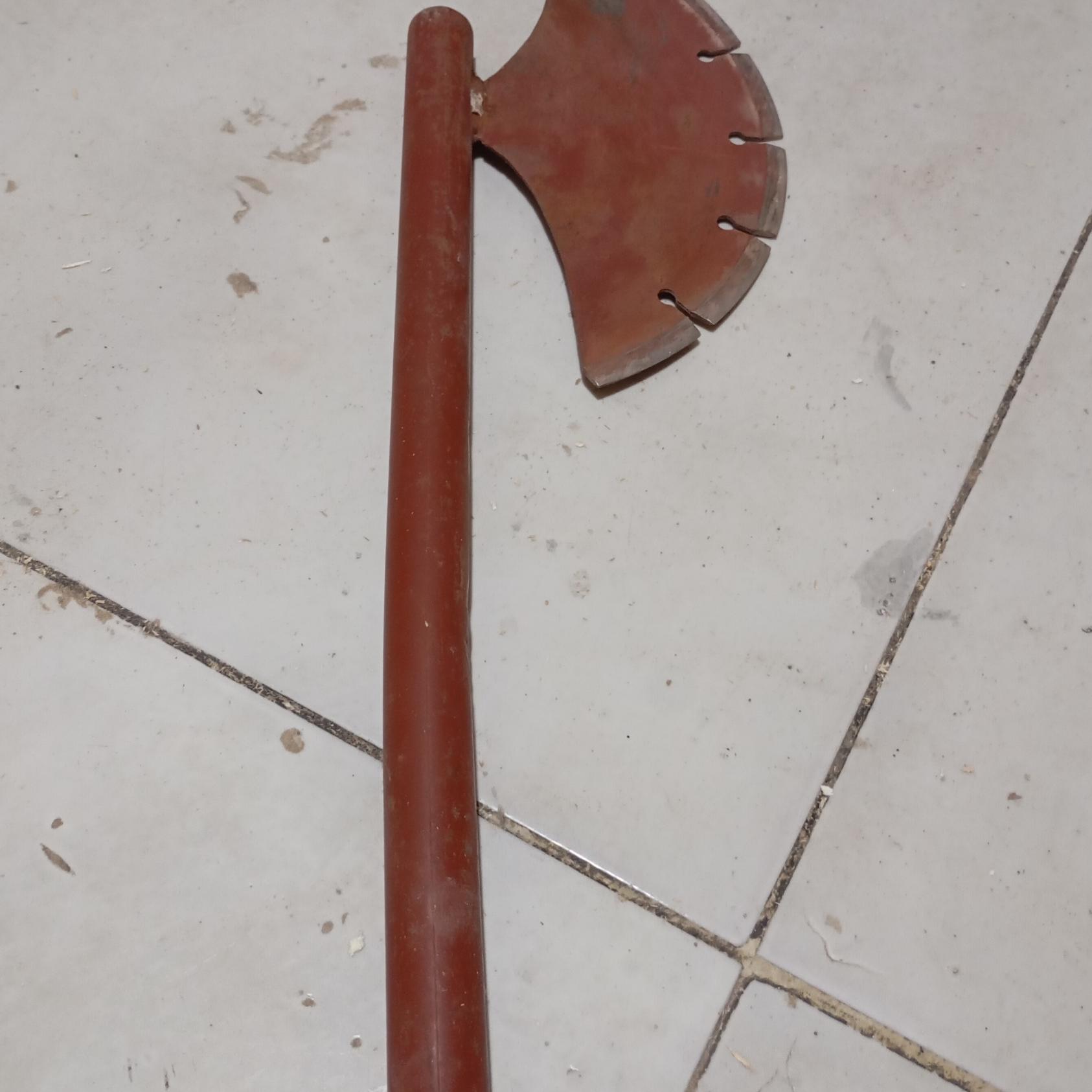 تبر دست ساز با صحفه سرامیک