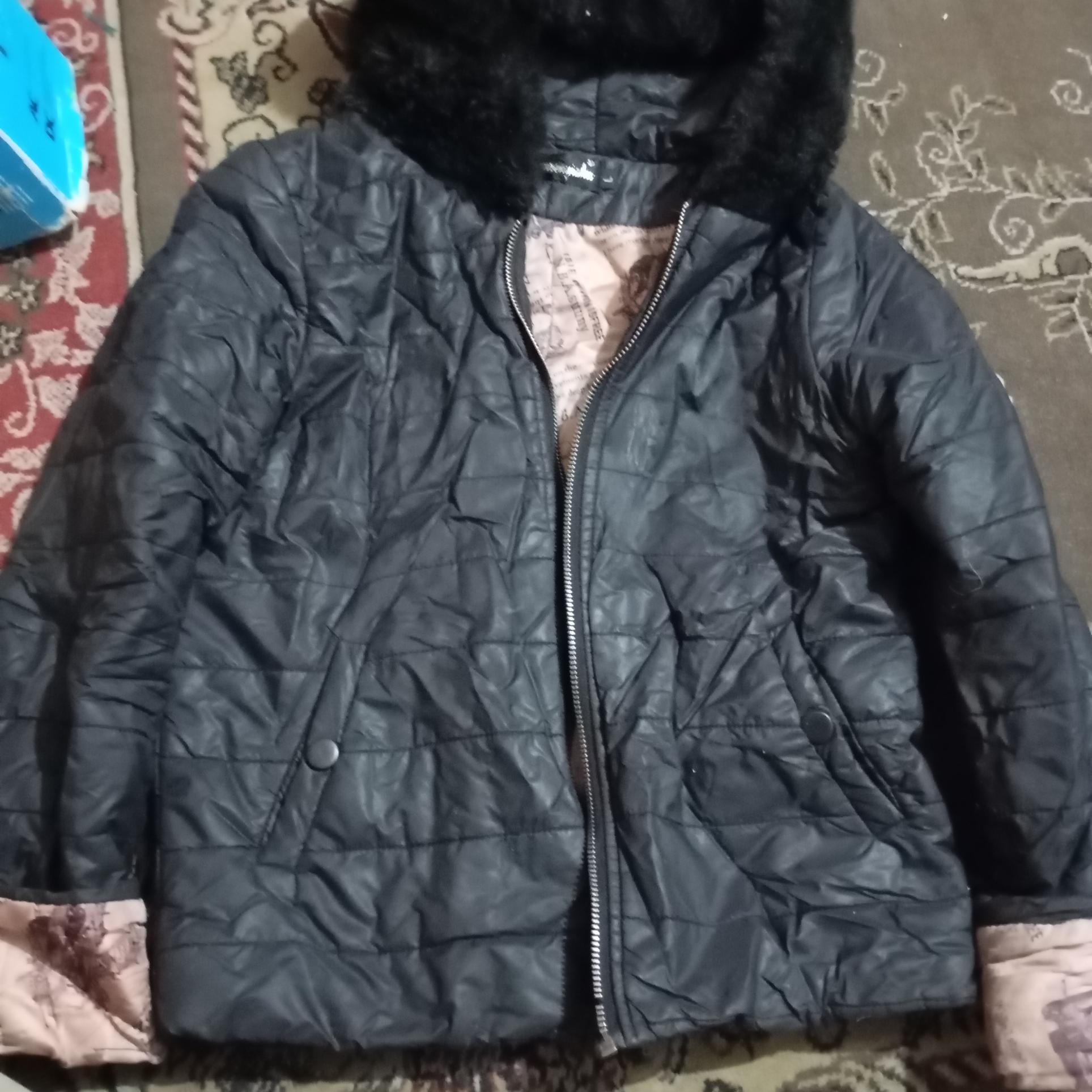 کاپشن کلاه دار دخترانه