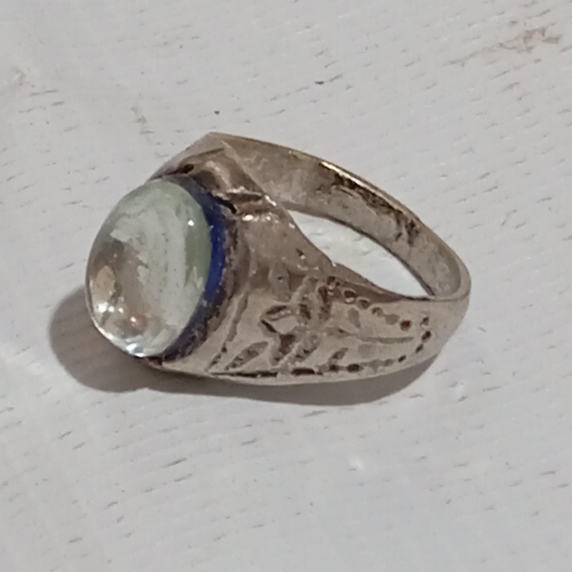 انگشتر مردانه نگین یمنی