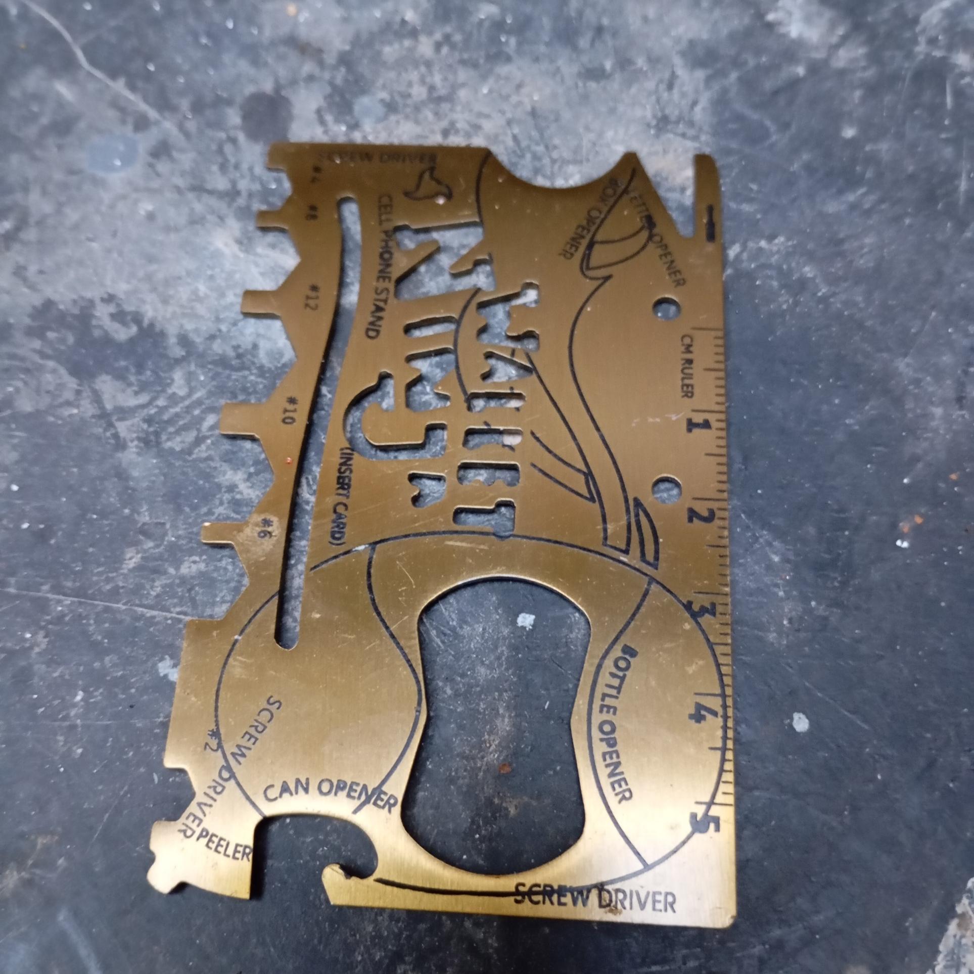 آچار کارتی چند کاره