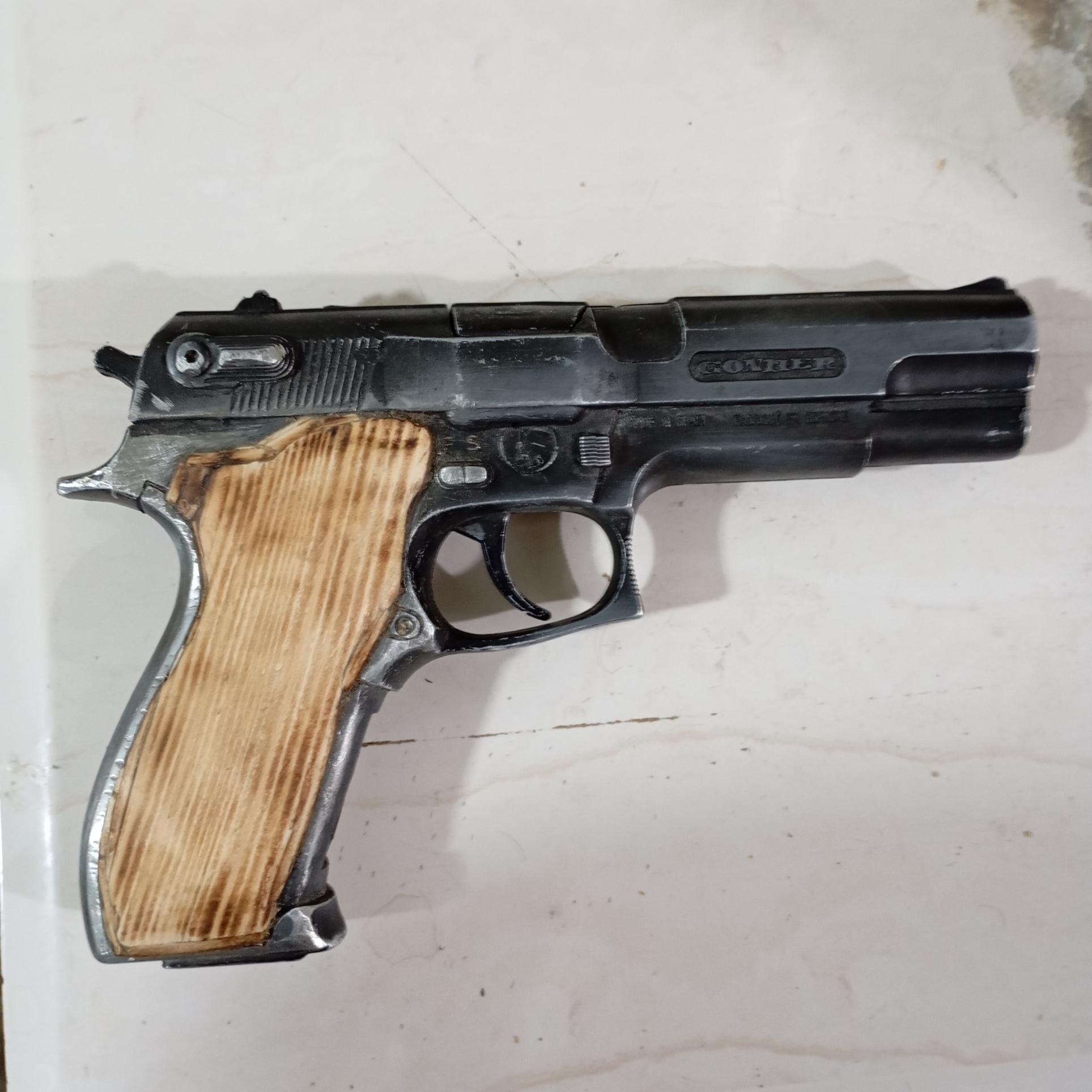 تفنگ کلت آهنی ترقه ای سنگین