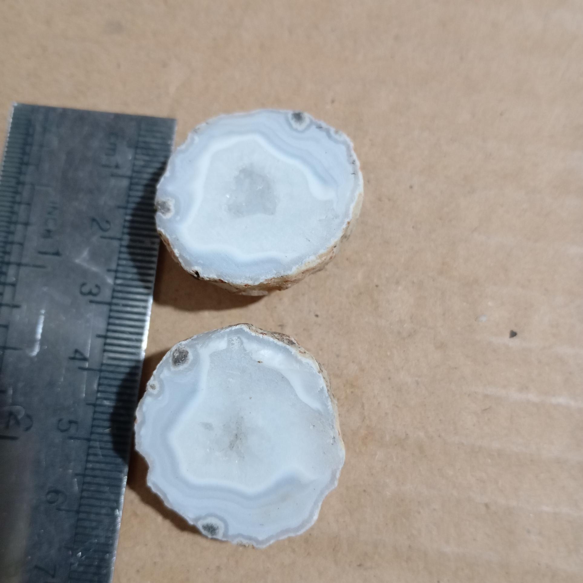 سنگ عقیق ژئود برش خورده