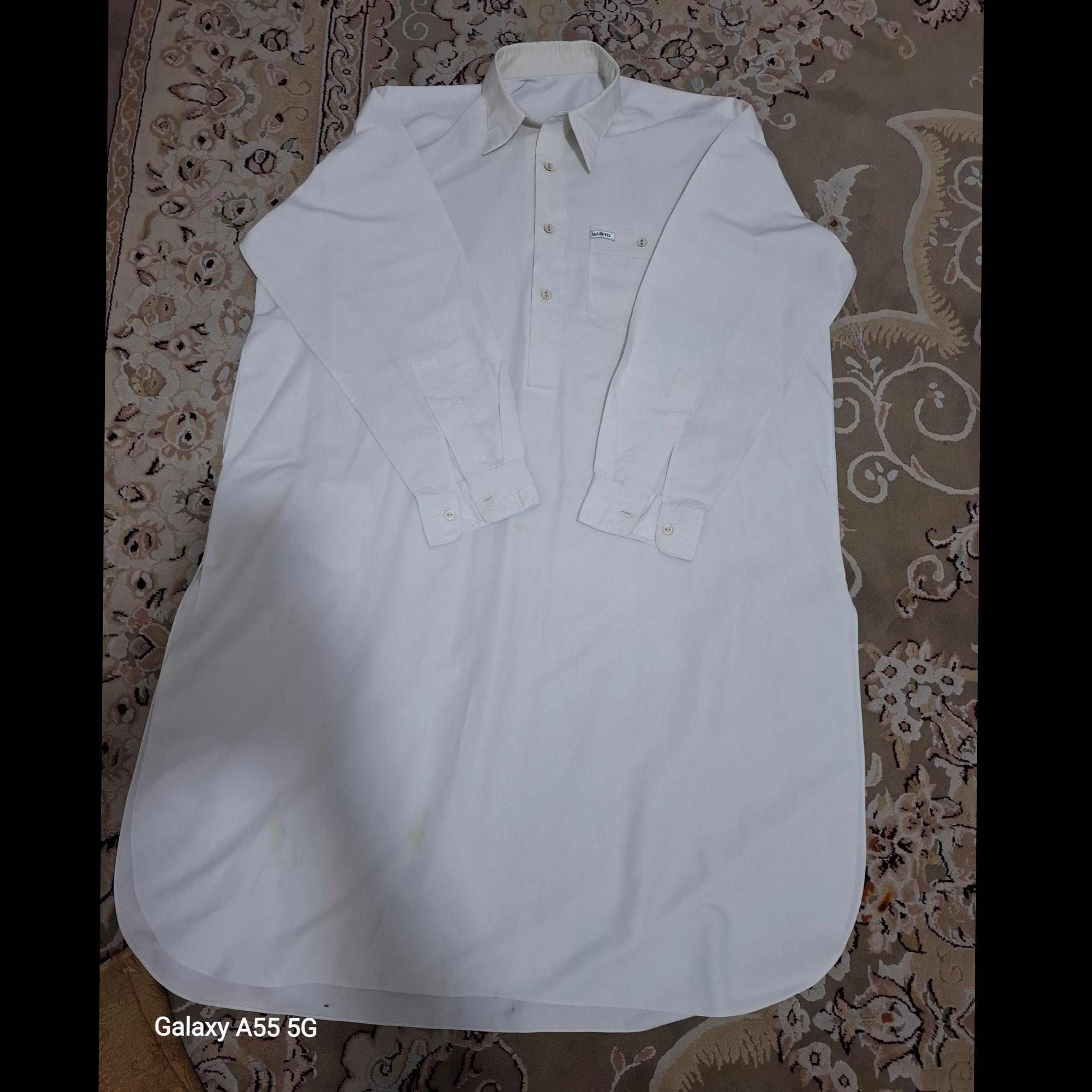 پیراهن بلوچی سفید