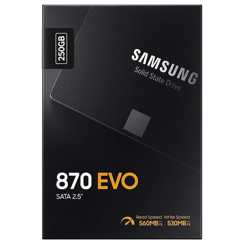 هاردسامسونگ مدل EVO 870 ظرفیت 250 گیگابایت