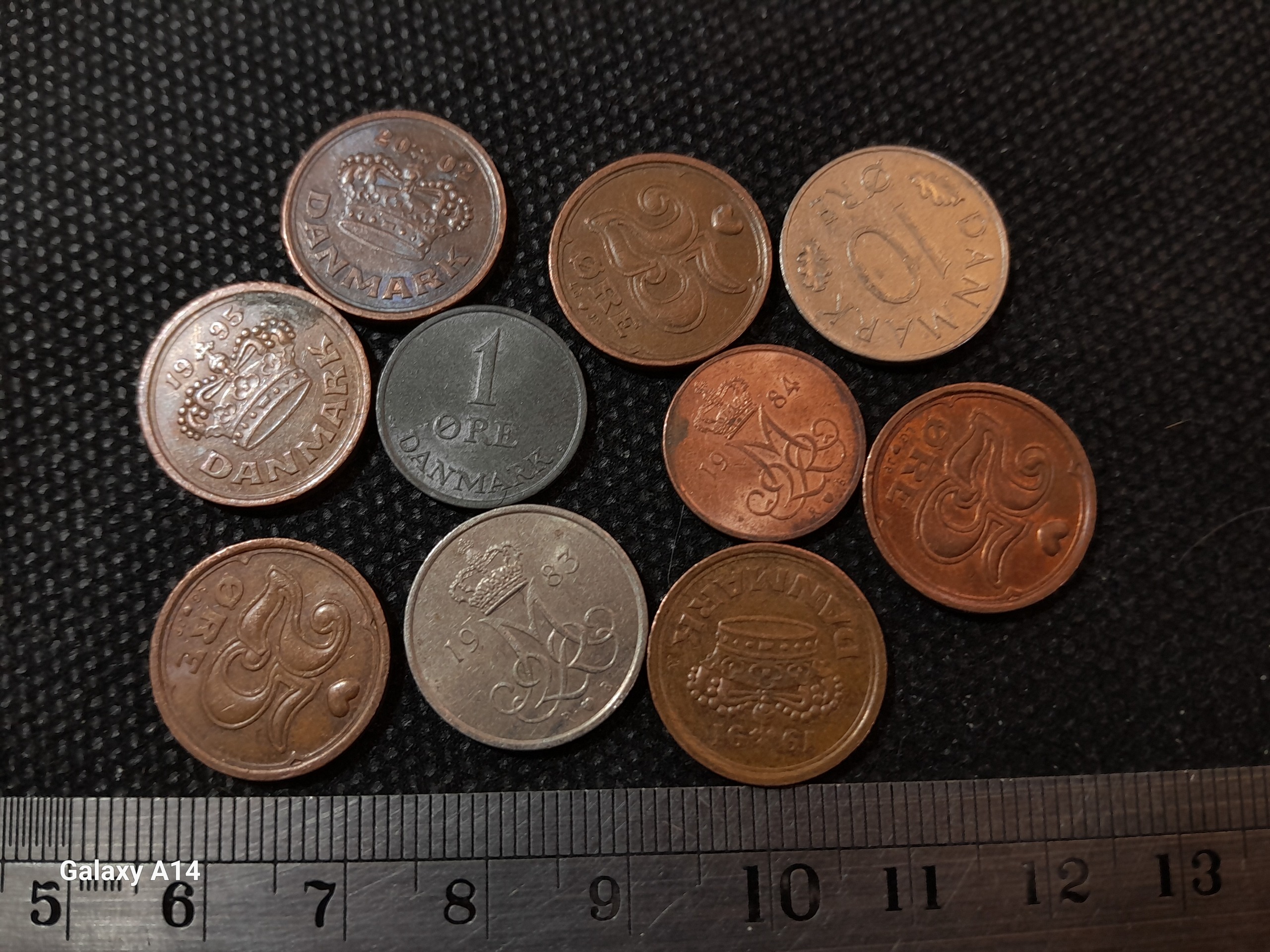 10 سکه زیبا و قدیمی دانمارک _ 126