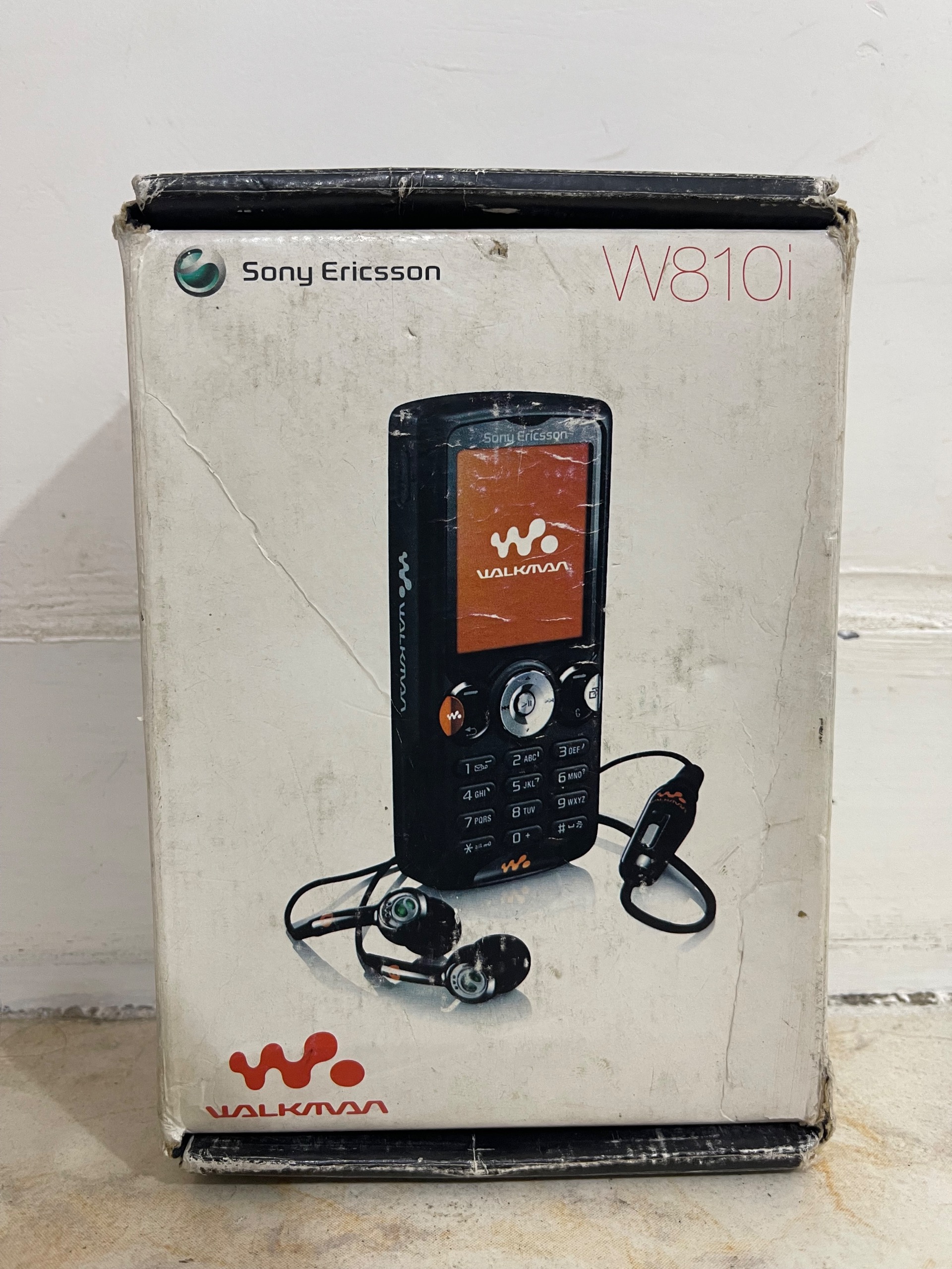 کارتن ( جعبه ) خالی سونی اریکسون W810