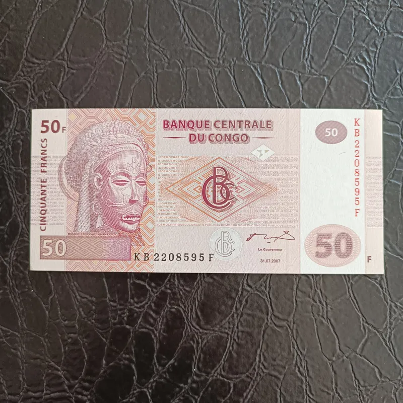 اسکناس بانکی 50 فرانک کنگو