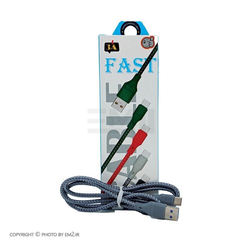 کابل شارژ و دیتا type c-usb