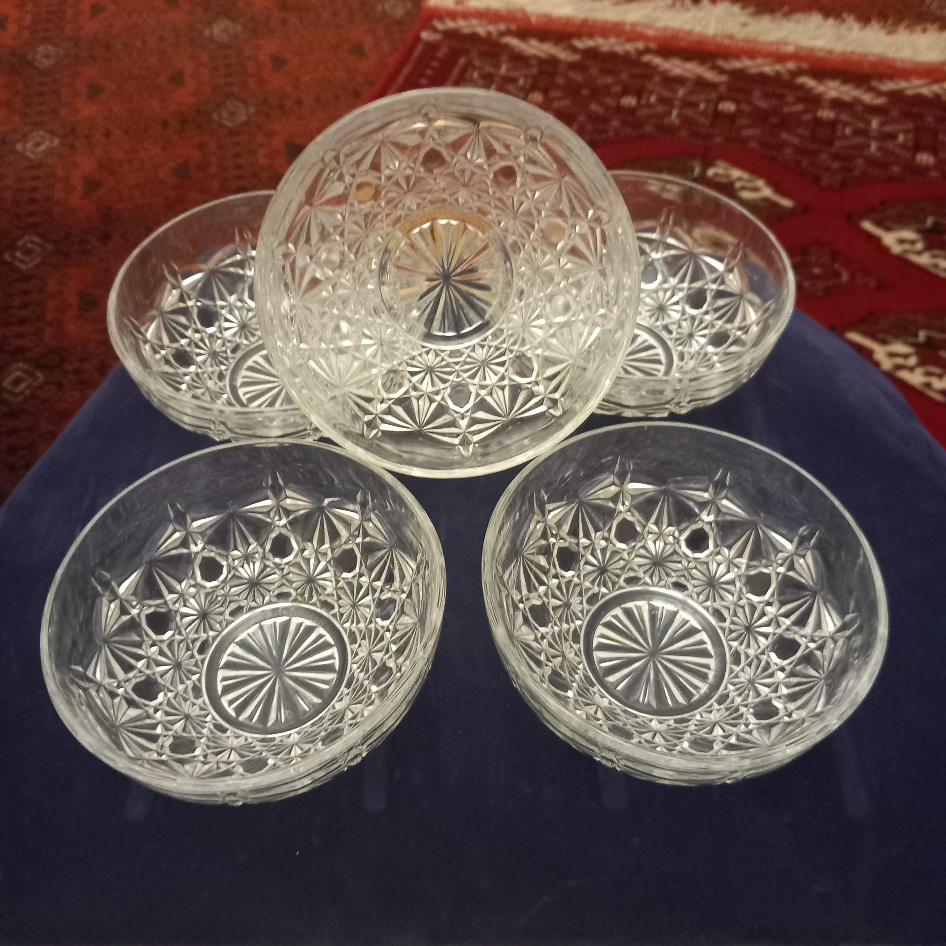 فرانسوی قدیمی، 5عدد پیاله یا انارخوری قدیمی