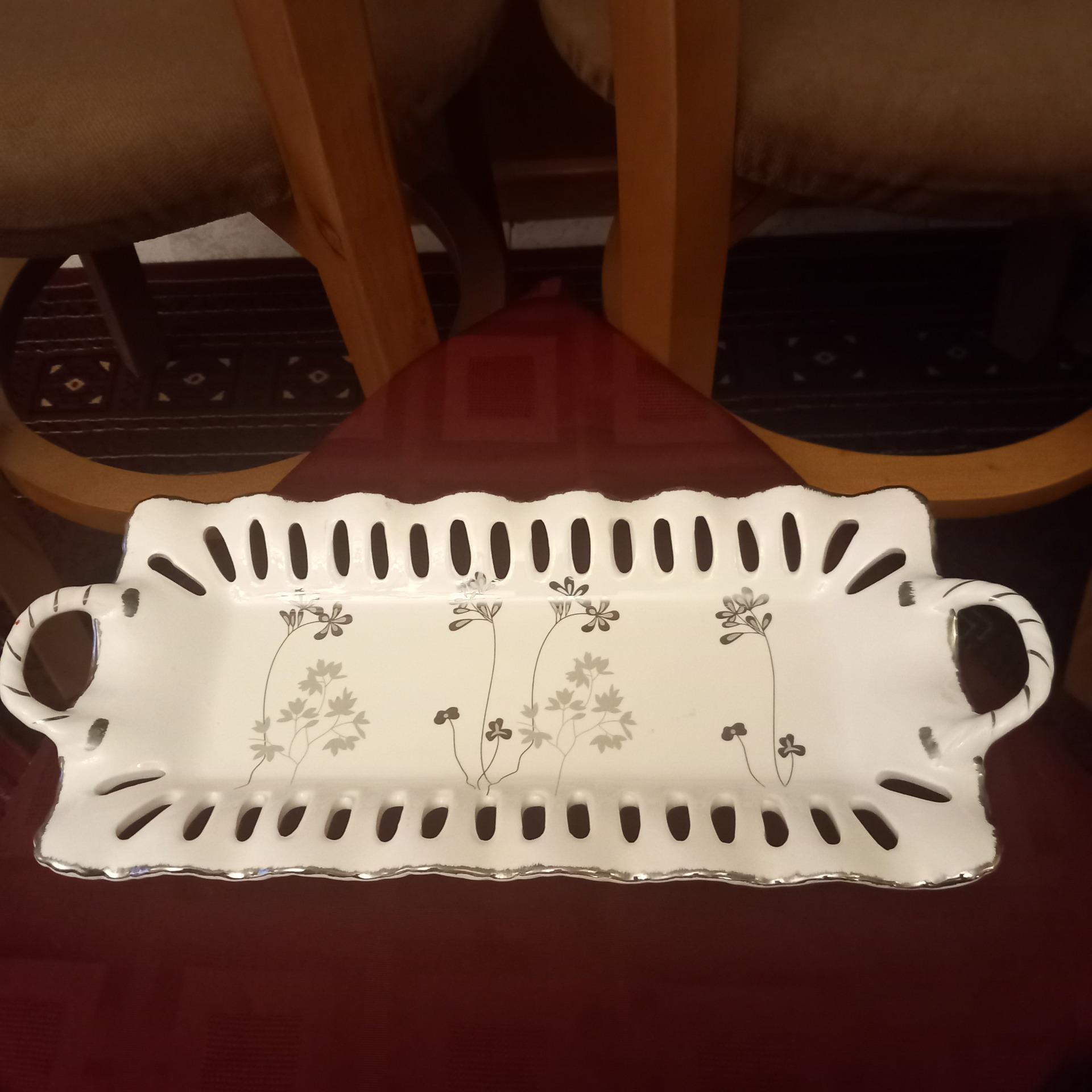 رویال ژاپن/ شیرینی خوری لب توری/ زیبا و آنتیک/